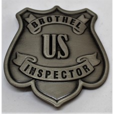 Brothel Inspector Badge.